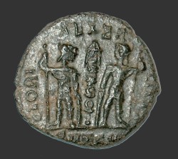 R�mische M�nze (Bild aus Internetauktion)